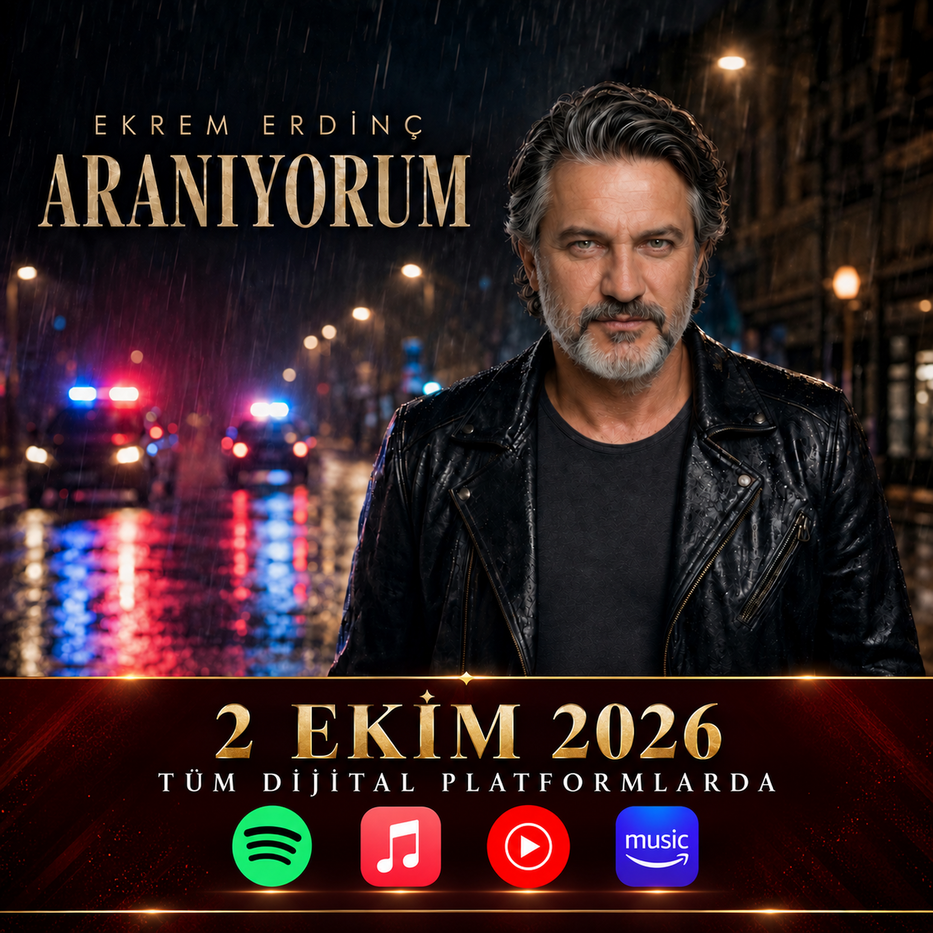 Ekrem Erdinç - Aranıyorum, 2 Ekim 2026 • Tüm Dijital Platformlarda