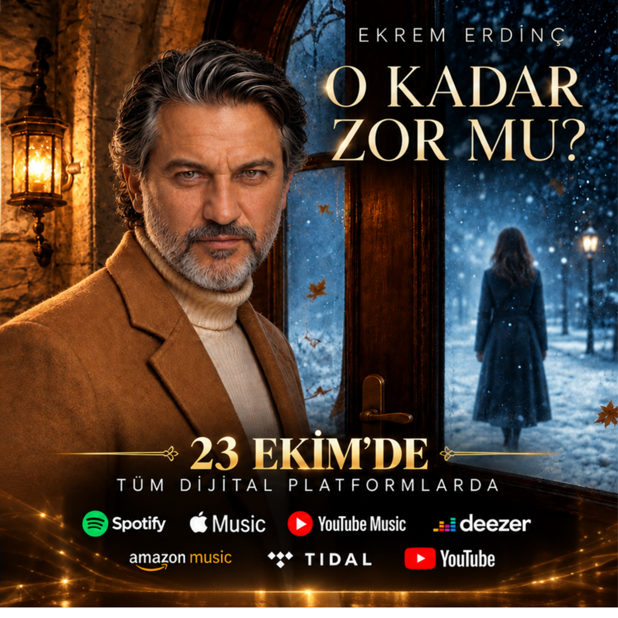 Ekrem Erdinç - O Kadar Zor Mu?, 23 Ekim 2026 • Tüm Dijital Platformlarda