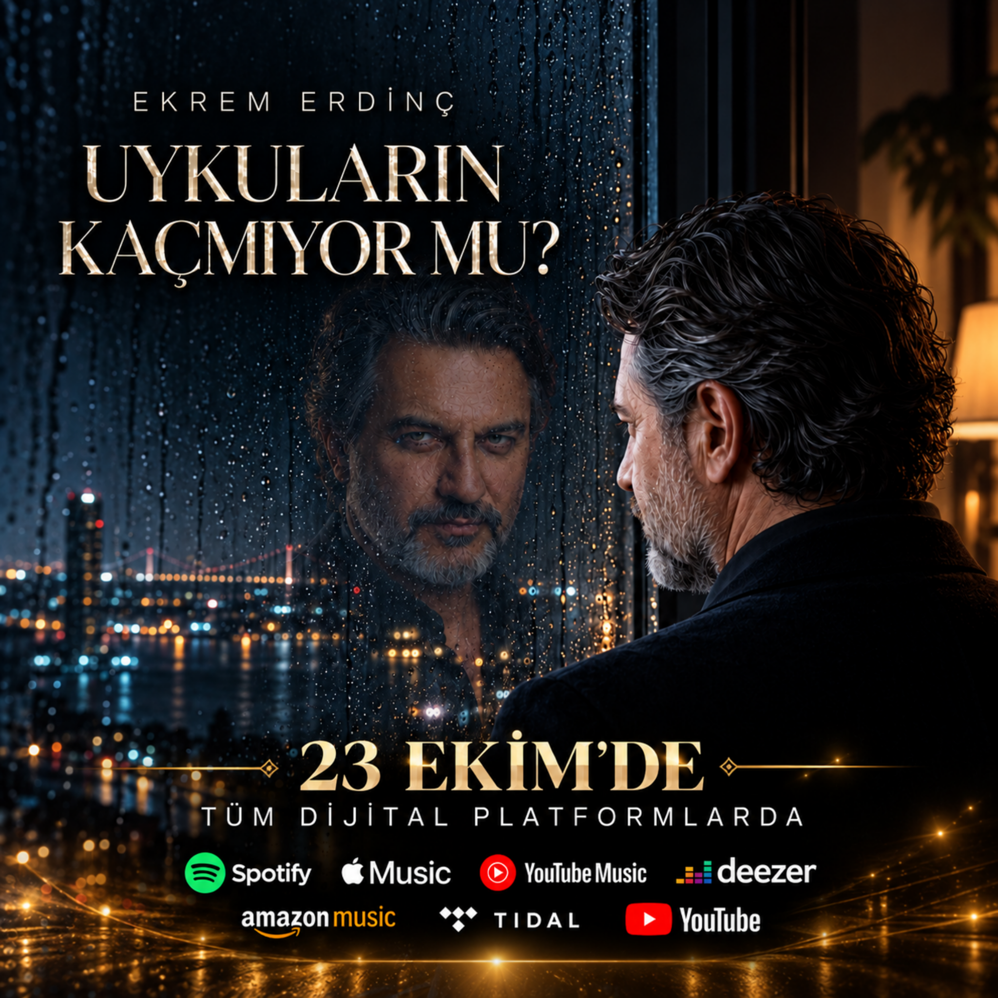 Ekrem Erdinç - Uykuların Kaçmıyor Mu?, 23 Ekim 2026 • Tüm Dijital Platformlarda